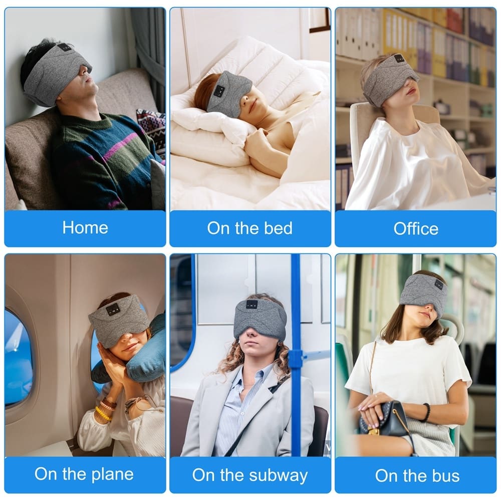 antifaz para dormir con altavoces para smartphones móviles antifaz para dormir