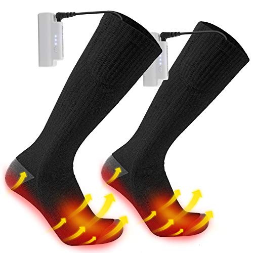 Plantillas térmicas térmicas - talla de zapato EUR 36-46 (3 niveles de  calentamiento) con batería de 3600 mAh